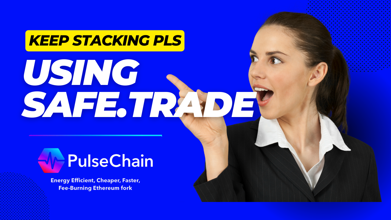 Stacking More Pulsechain Using Safetrade [VIDEO DEMO]