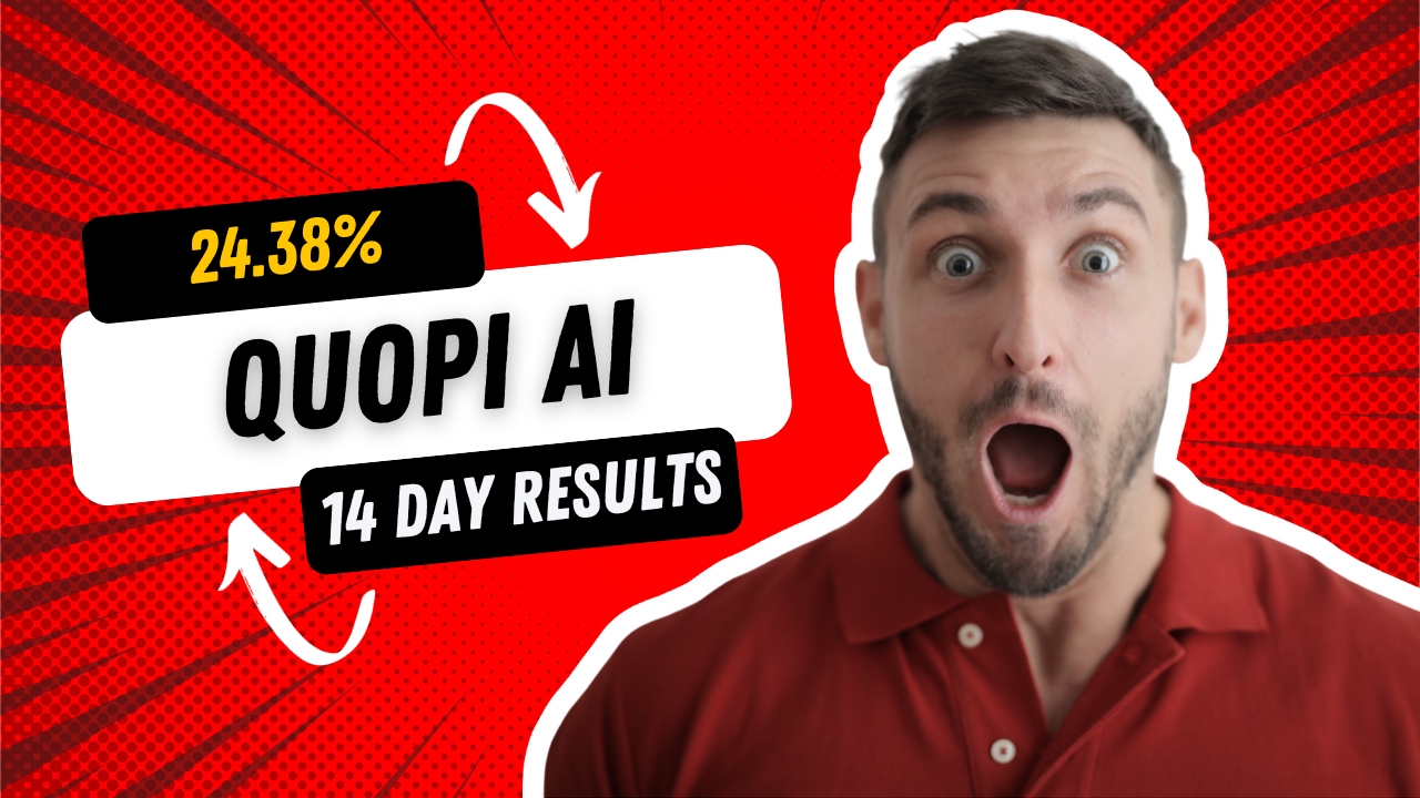 Quopi Ai Day 14 Results – 24.38%