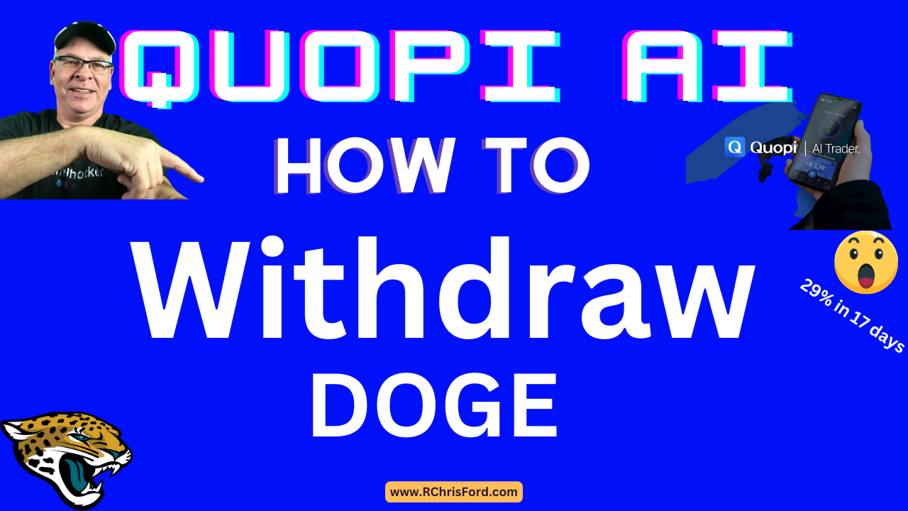 Quopi Ai Bot Trading – How to Withdraw DOGECOIN