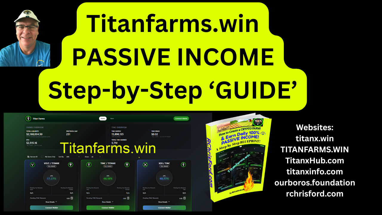 Maximize Your Crypto Bags: A Step-by-Step Passive Income Blueprint on TitanFarms.win