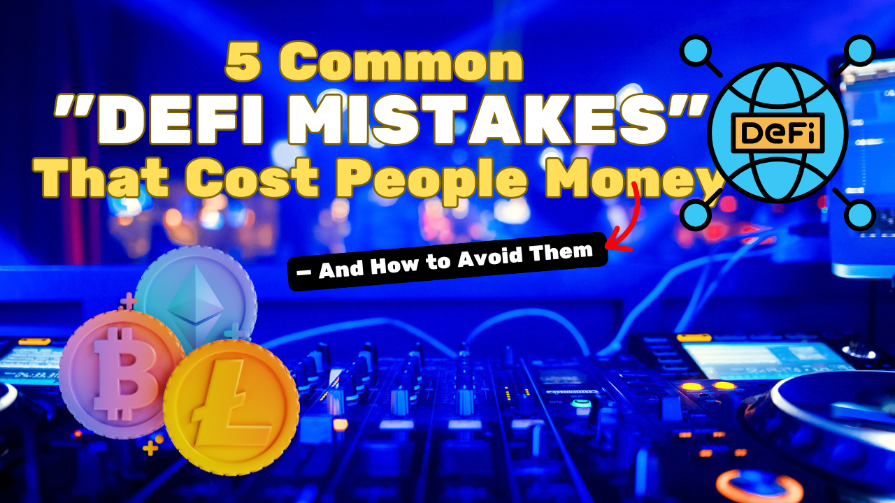 5 Common DeFi Mistakes That Cost People Money — And How to Avoid Them