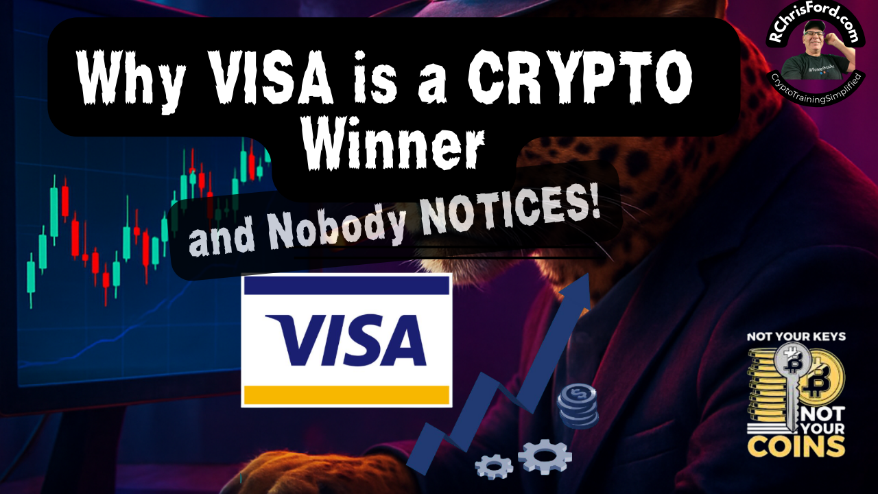 Why Visa Is One of Crypto’s Biggest Winners (And Nobody Notices)