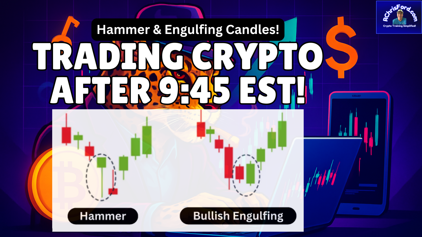 How to Trade Hammer and Engulfing Candles on Bitcoin After the NY Market Open