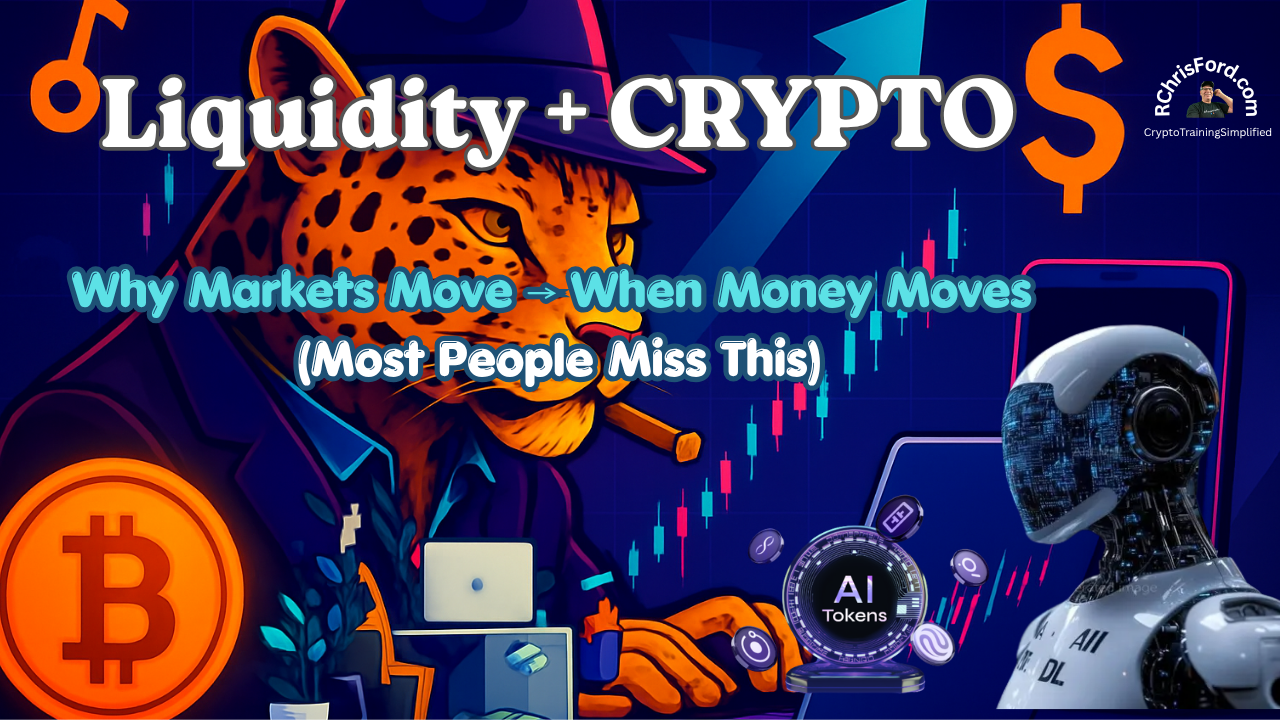 Liquidity and Crypto: Why Markets Move When Money Moves (Most People Miss This)