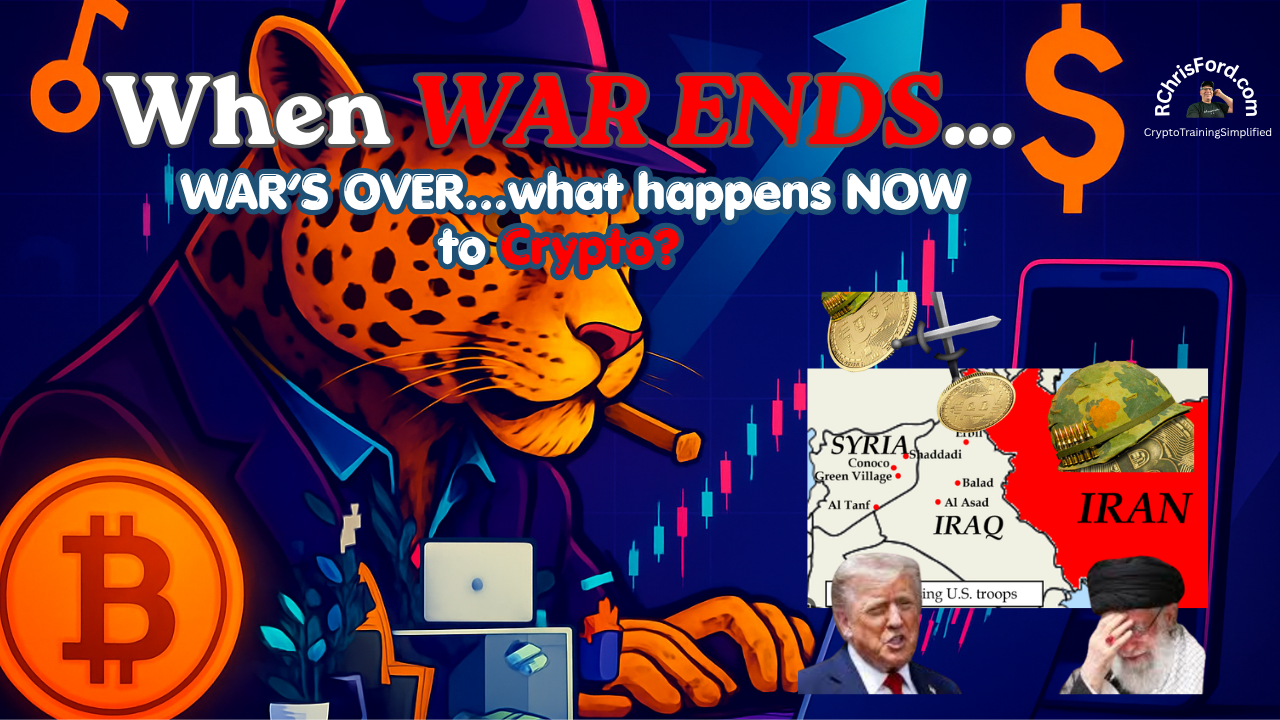 When the War Ends: What Happens to Crypto (The Setup Most People Miss)